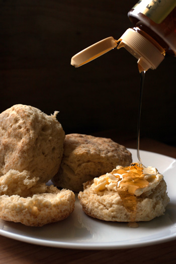 Biscuits with Butter and Honey