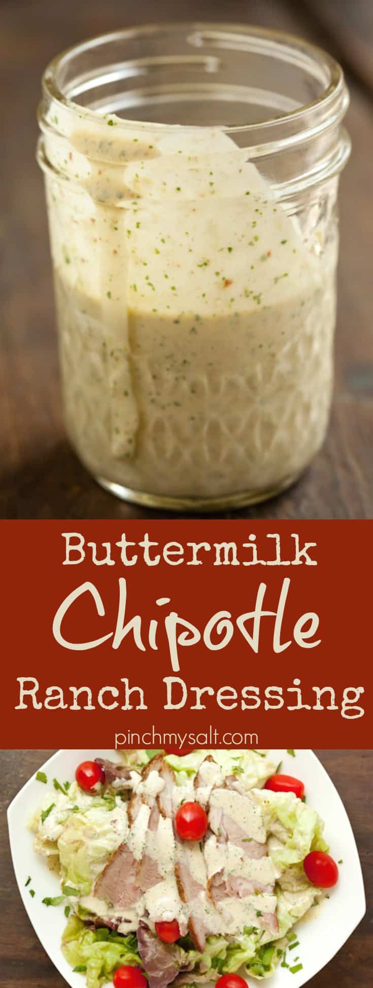 Buttermilk Chipotle Ranch Dressing Recipe