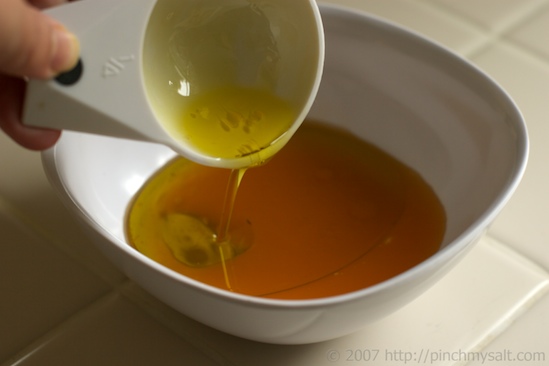 Tangerine Juice and Olive Oil