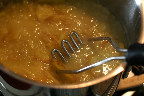 Mashing Potatoes