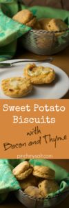 Sweet Potato Biscuits with Bacon and Thyme | pinchmysalt.com