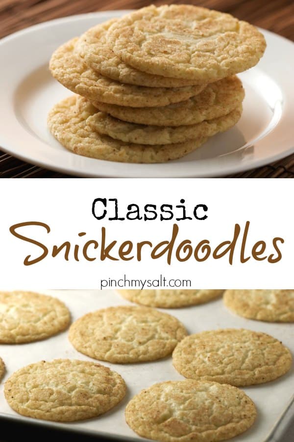 Classic Snickerdoodles | pinchmysalt.com