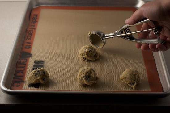 Be sure to space the cookies a couple inches apart because these cookies spread like crazy!