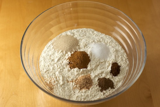 Flour and spices