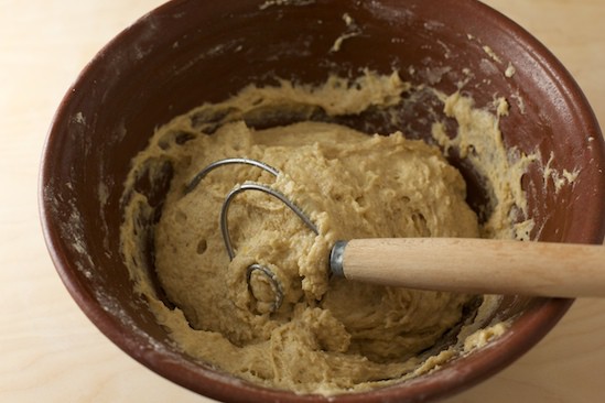 Using the Dough Whisk