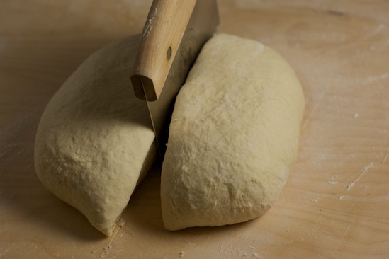 Dividing the Dough for Shaping