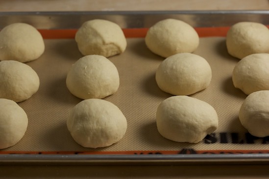 Twelve Equal Pieces of Dough