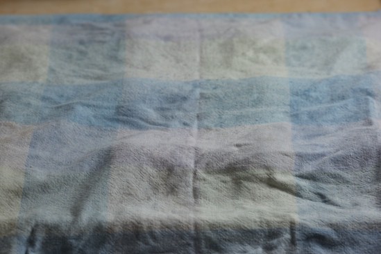 Cover with Damp Cloth