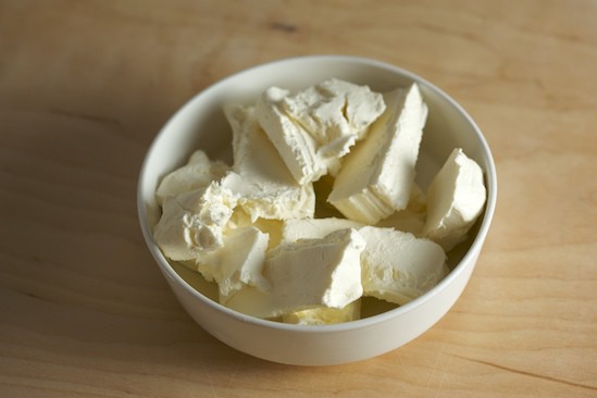 Cream Cheese in Pieces