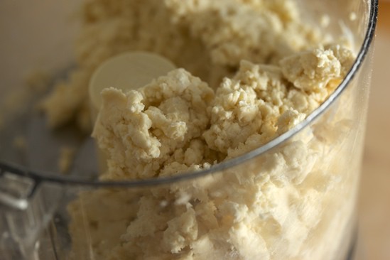 Cream Cheese Pastry Dough in Food Processor