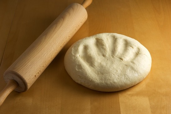 Put Dough on an Oiled Surface for Rolling