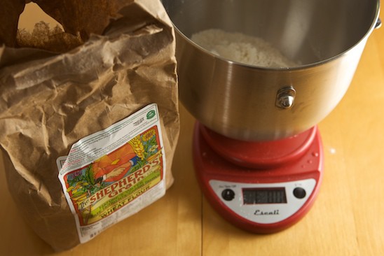 Measuring Shepherd's Grain Flour