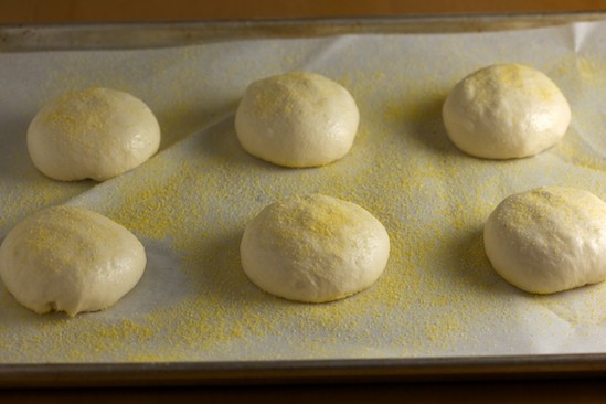 Balls of Dough for English Muffins