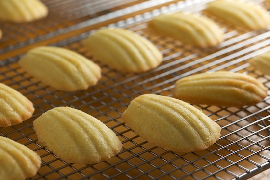 Madeleines Out of the Oven