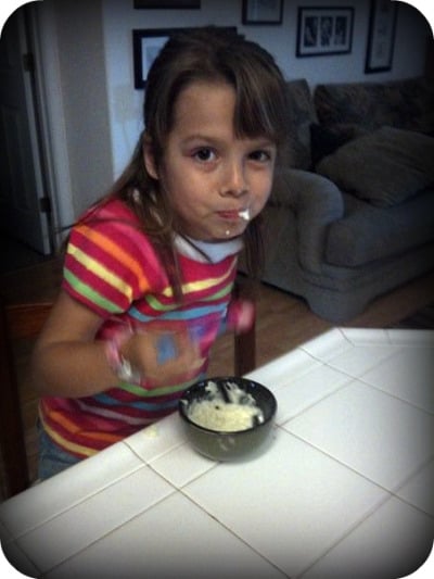 Emma Eating Tapioca