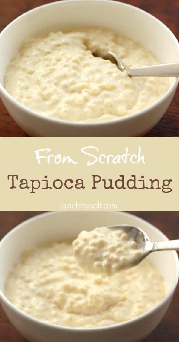 Homemade Tapioca Pudding Recipe | pinchmysalt.com