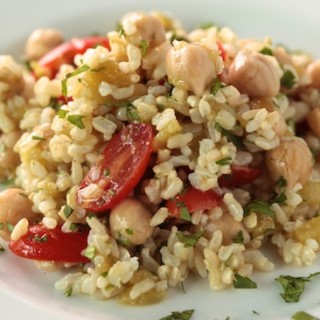 Brown Rice Salad recipe | pinchmysalt.com