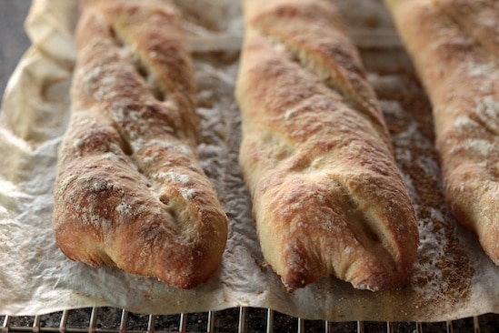 Baguettes Out of Oven