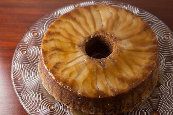 Caramel Apple and Pear Cake from Zoe Bakes