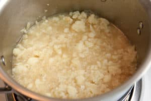 Making Loaded Cream of Cauliflower Soup