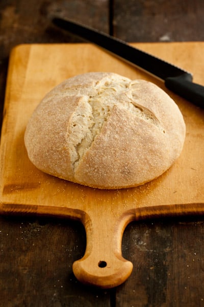 Sourdough Bread Ready to Cut