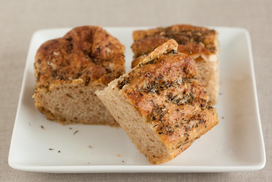 Herbed Whole Wheat Focaccia