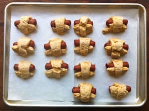 Whole Wheat Pigs in a Blanket