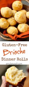 Gluten-Free Brioche Dinner Rolls | pinchmysalt.com