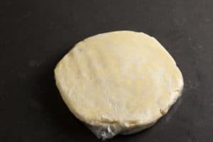 Sourdough Pie Crust Round Ready for the Refrigerator | pinchmysalt.com