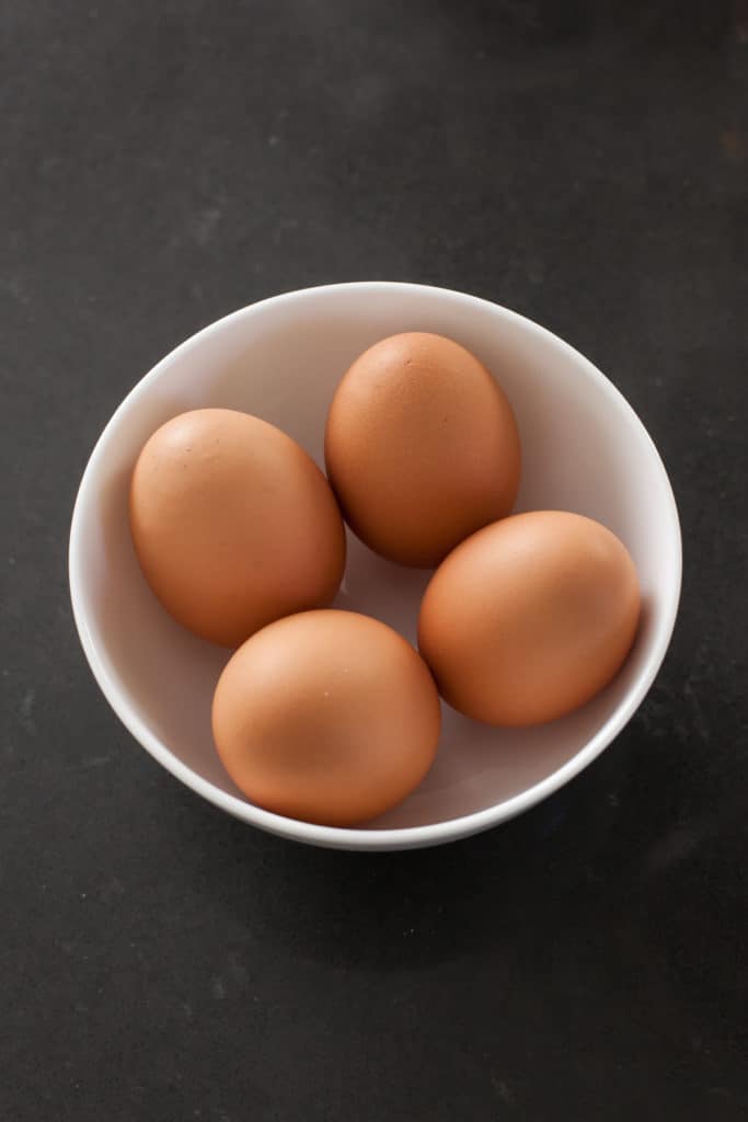 bowl of eggs 